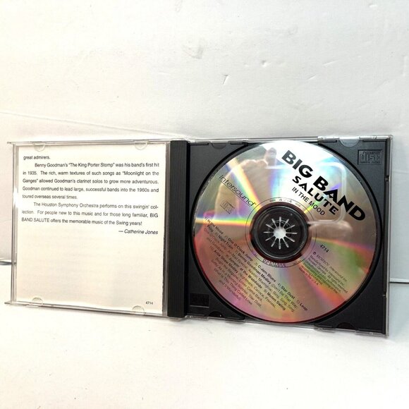 Big Band Salute: In the Mood by Various Artists (CD, Sep-1993, Compendia... - Picture 3 of 4
